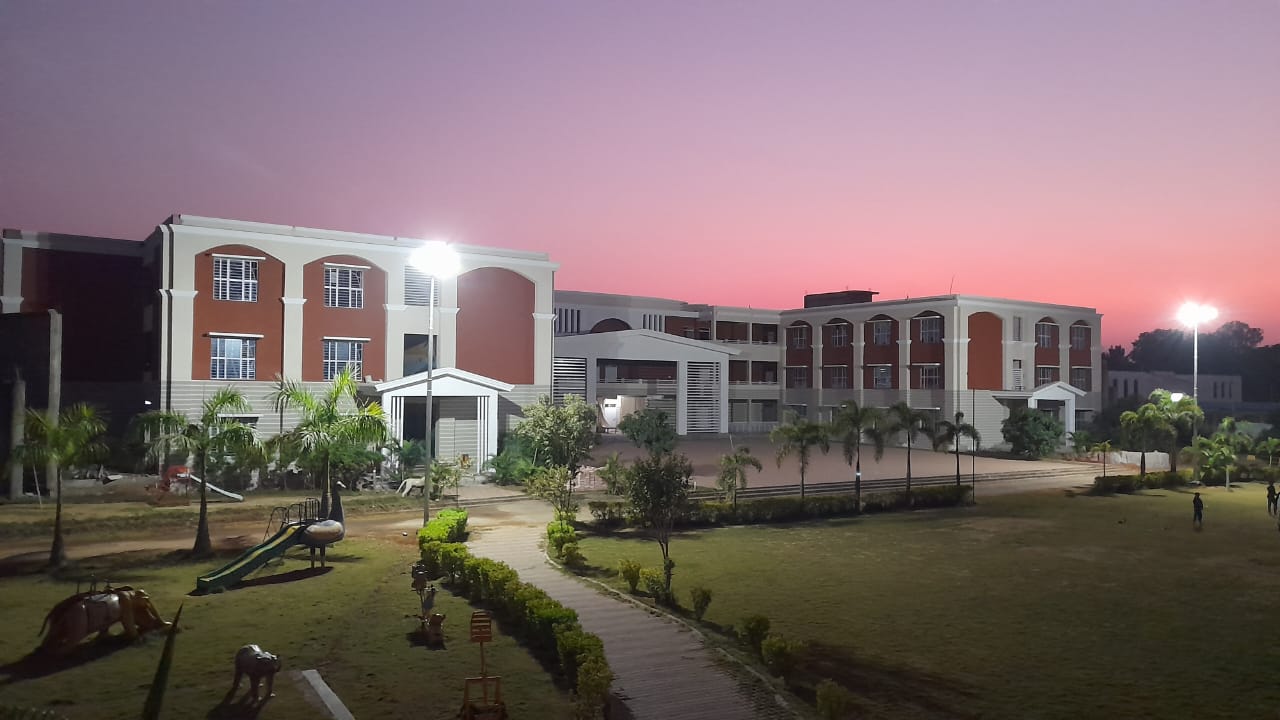 School Building Campus View